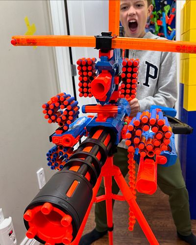 @zuru.xshot Clip Mania 🔥 takes Insanity to next level! #fyp #xshot #upyourgane #foryou #toys #blasters
