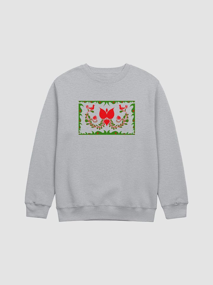 Hungarian Folk Art Silver Sweatshirt product image (1)