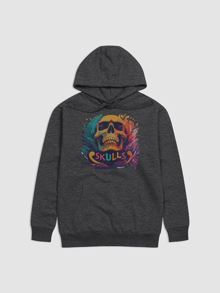 Vibrant Skulls Unisex Premium Hoodie product image (5)