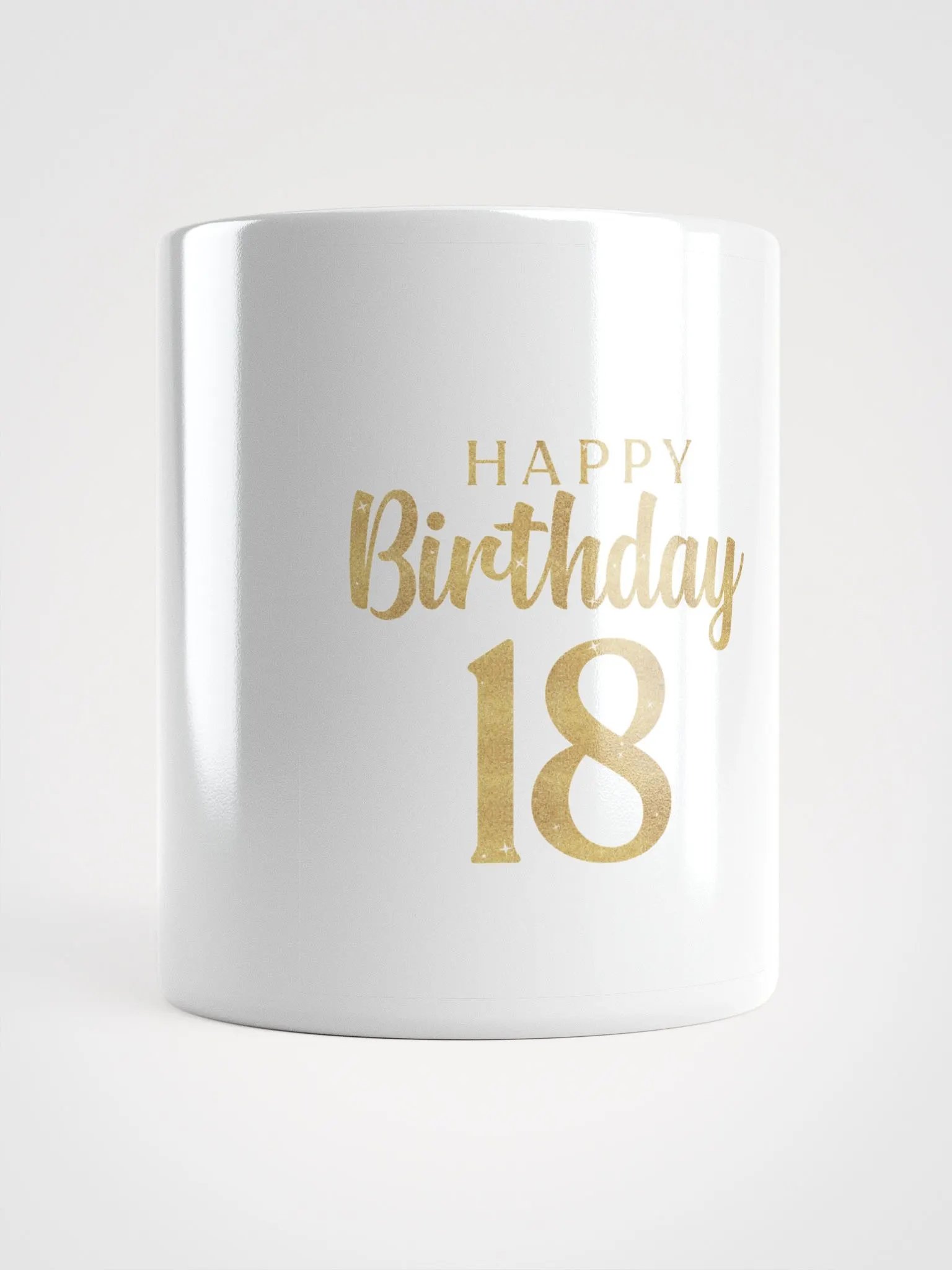 Glittery 18th Birthday Celebration Mug product image (14)