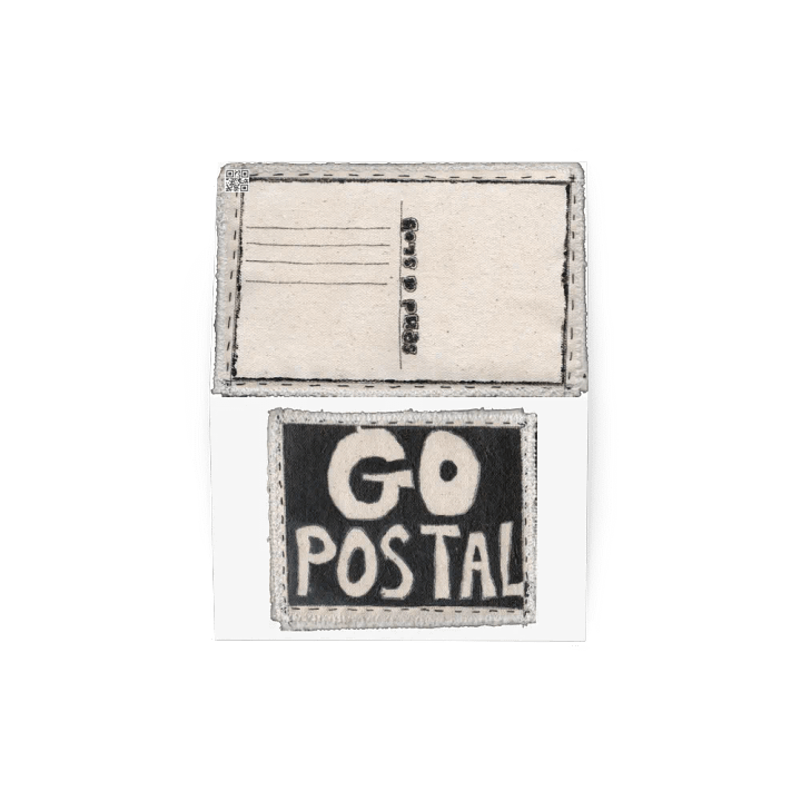 Go Postal 5 greeting card product image (2)