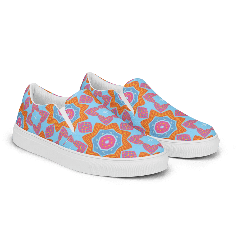 Kaleidoscope Dream Women's Slip-On Shoes product image (6)