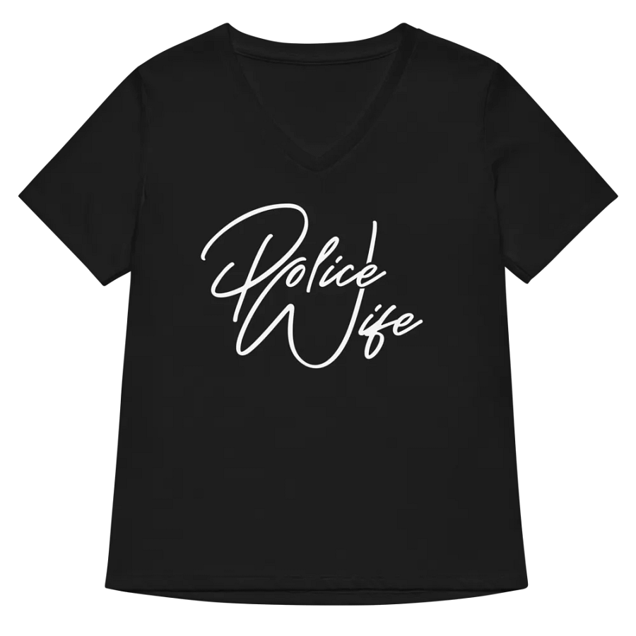 Police WIfe - Comfort V-Neck Tee product image (5)