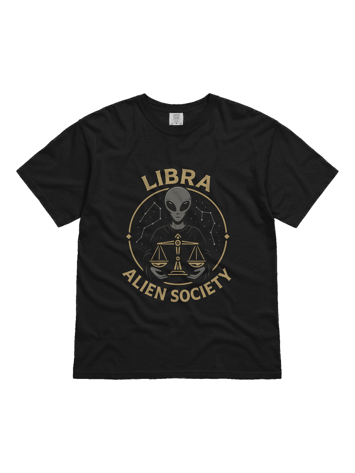 Libra Alien Society Emblem T-Shirt product image (1)