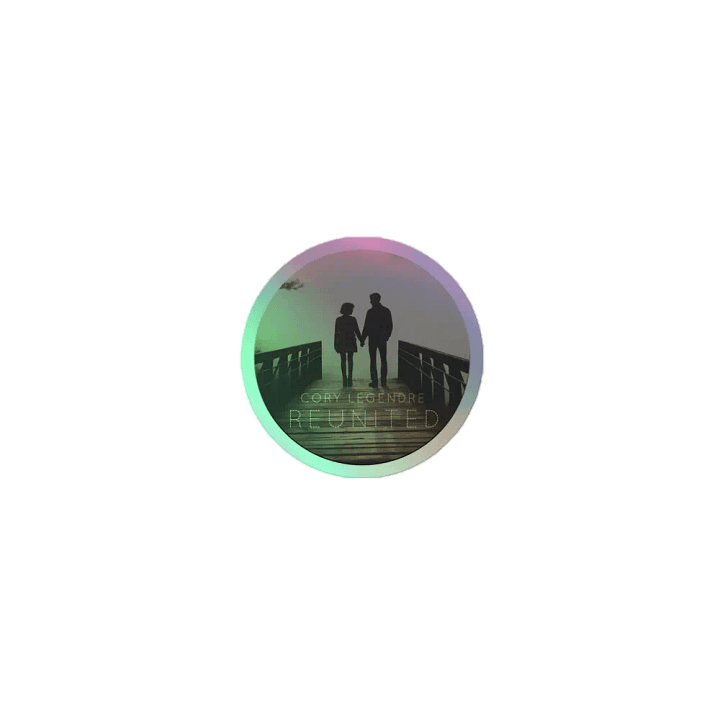 REUNITED Holographic Circular Sticker product image (1)