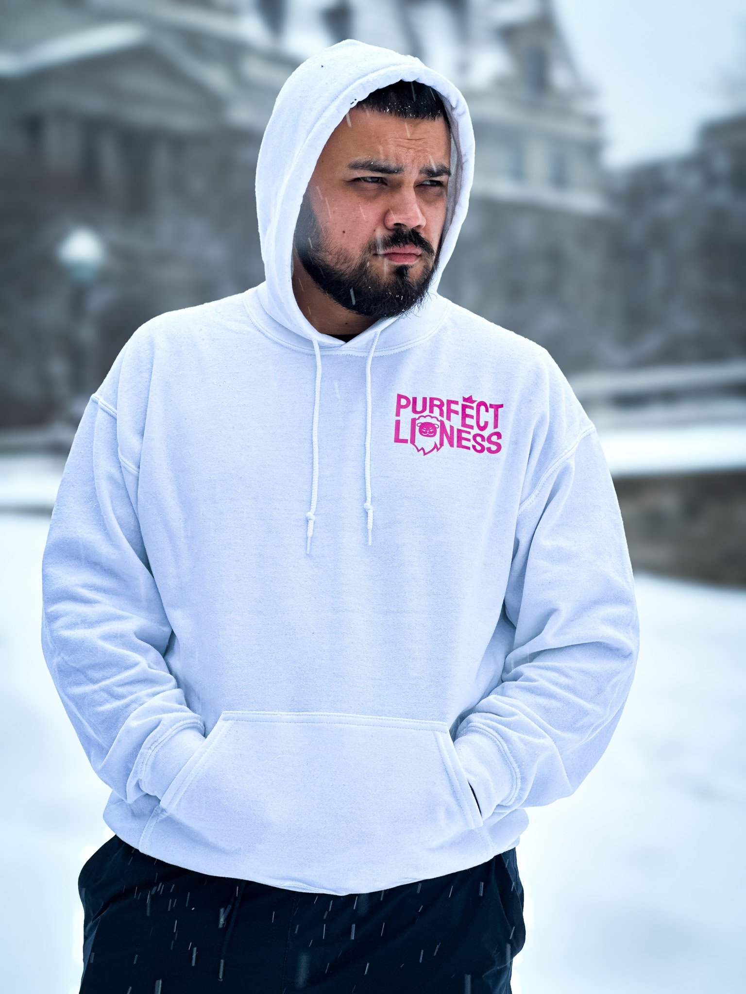 Squad Hoodie White product image (5)