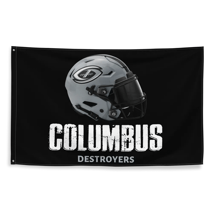 Columbus Destroyers Team Flag product image (2)