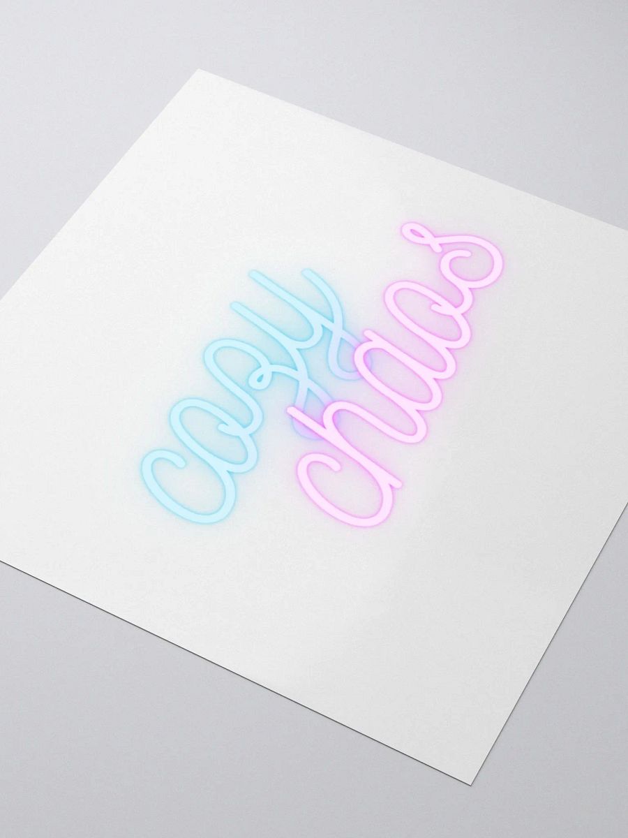 Cozy Chaos Sticker product image (3)