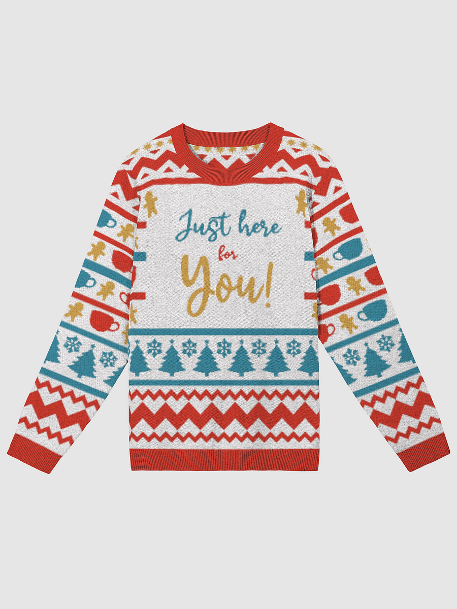 Ugly Sweater Rustic Just Here For You! product image (1)