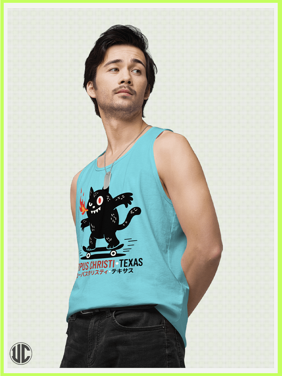 Corpus Christi Skater – Men’s Tank Top product image (4)