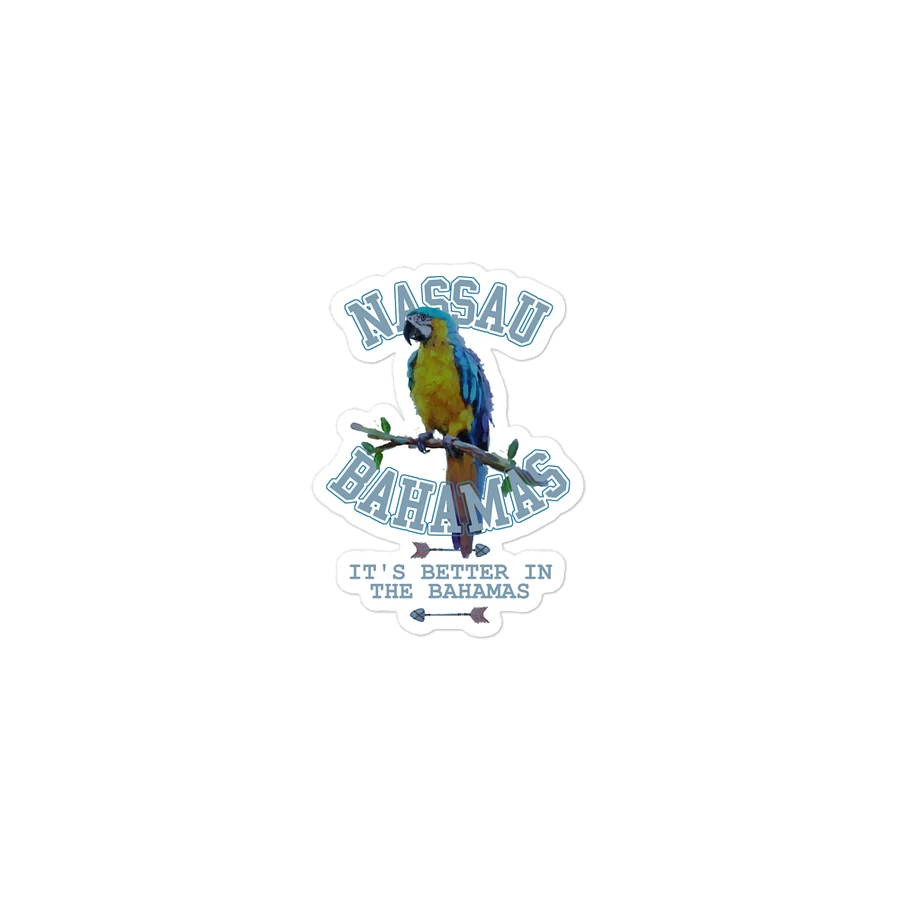 Nassau Bahamas Magnet : Bahamas Parrot : It's Better In The Bahamas product image (2)