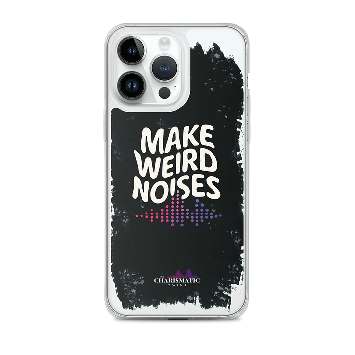 Make Weird Noises iPhone Case product image (1)