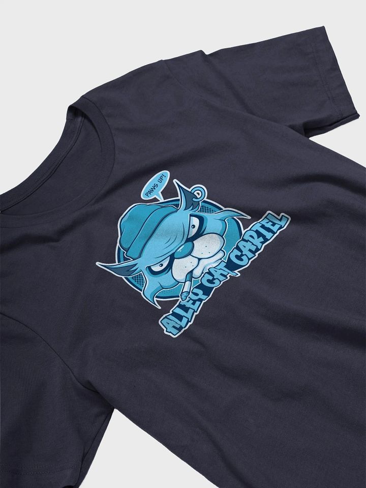Alley Cat Cartel T-Shirt – Funny Retro Cat Lover Design product image (2)