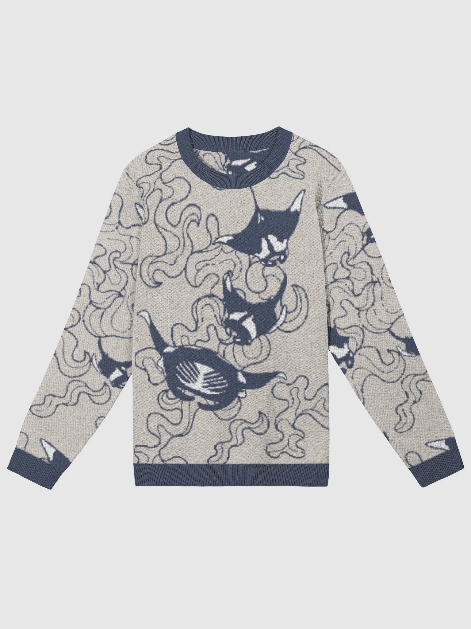Knitted Manta Crewneck Sweater product image (1)
