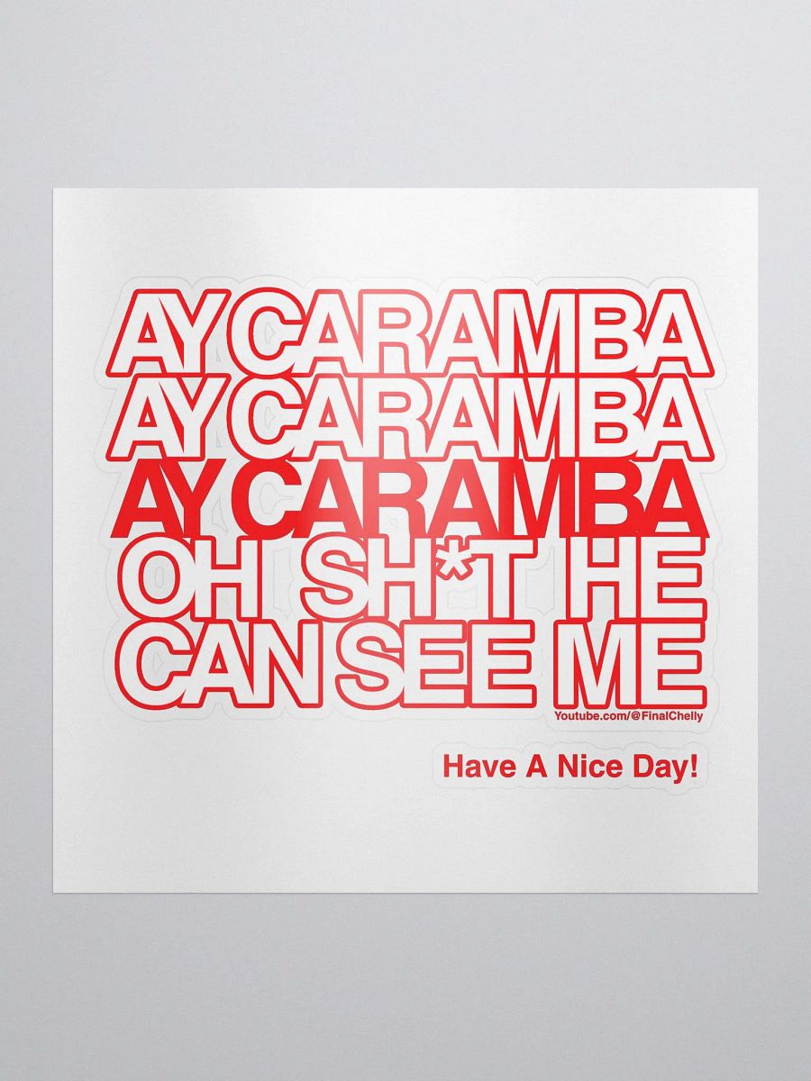 Ay Caramba Sticker product image (1)