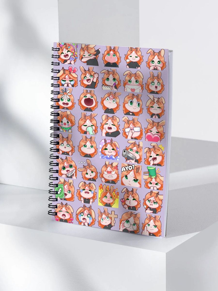 Lilac Many Moods Spiral Notebook product image (4)