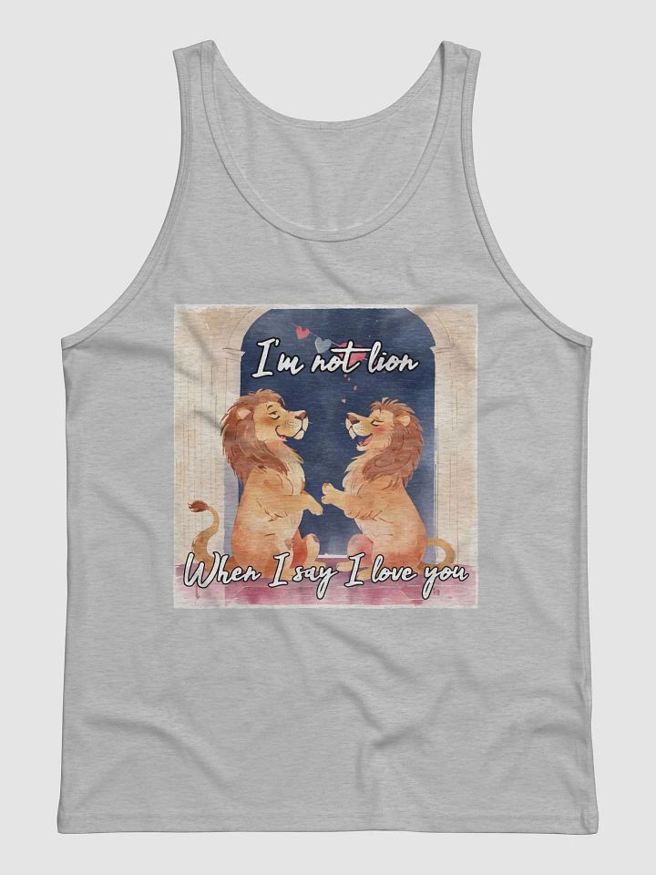 I'm Not Lion Tank Top product image (2)