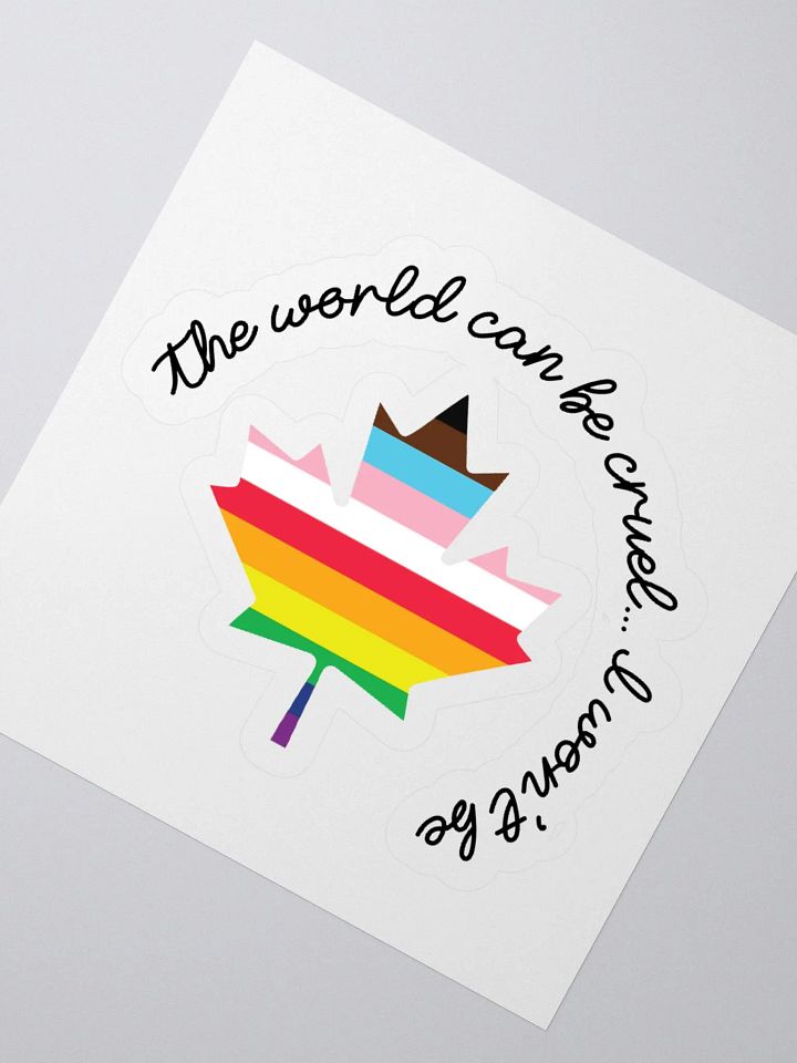 Rainbow Maple Sticker product image (2)