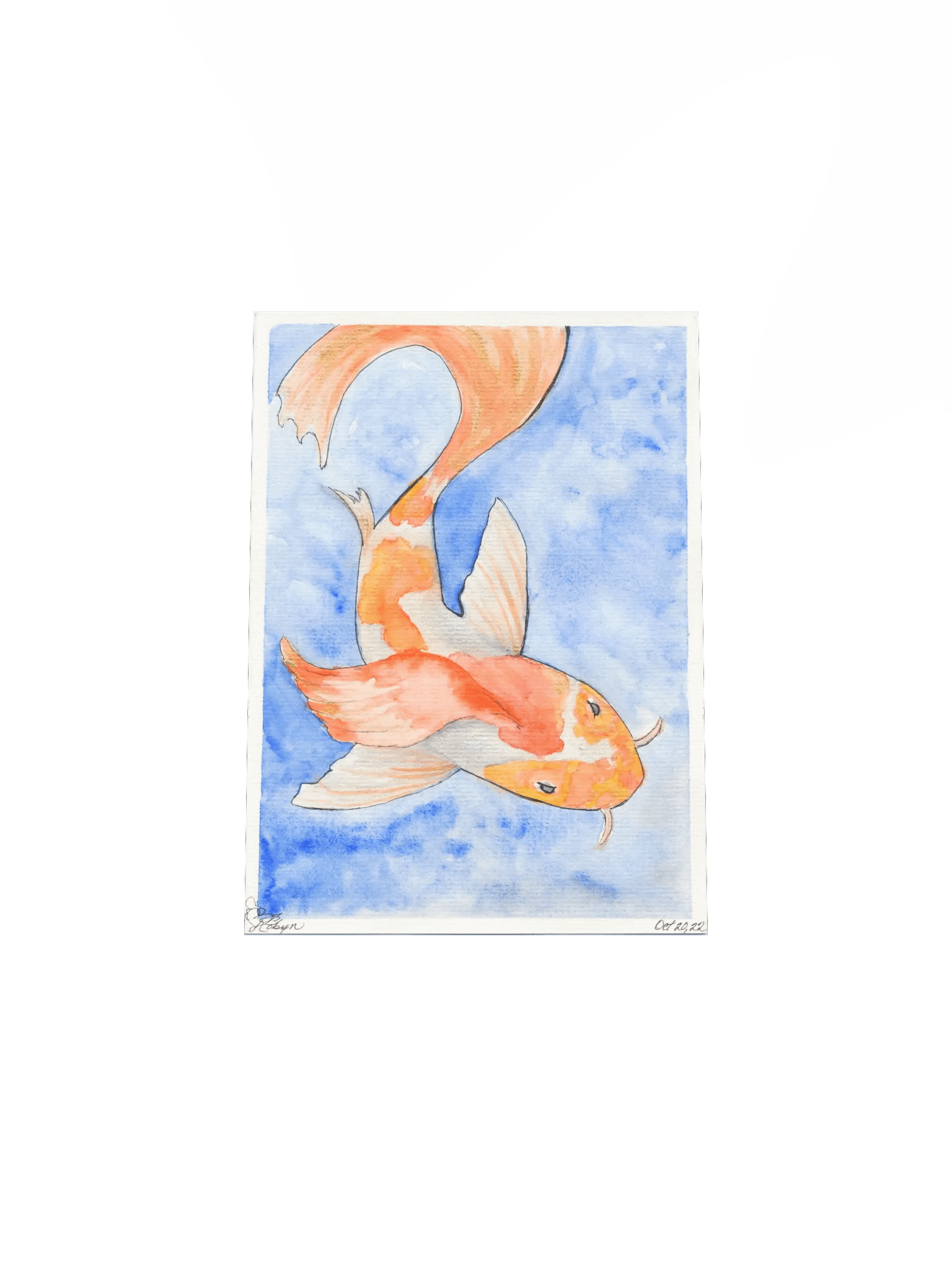 Golden Koi Print product image (8)