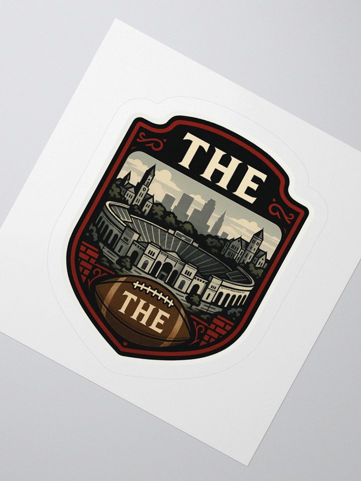 THE UNIVERSITY STICKER product image (2)