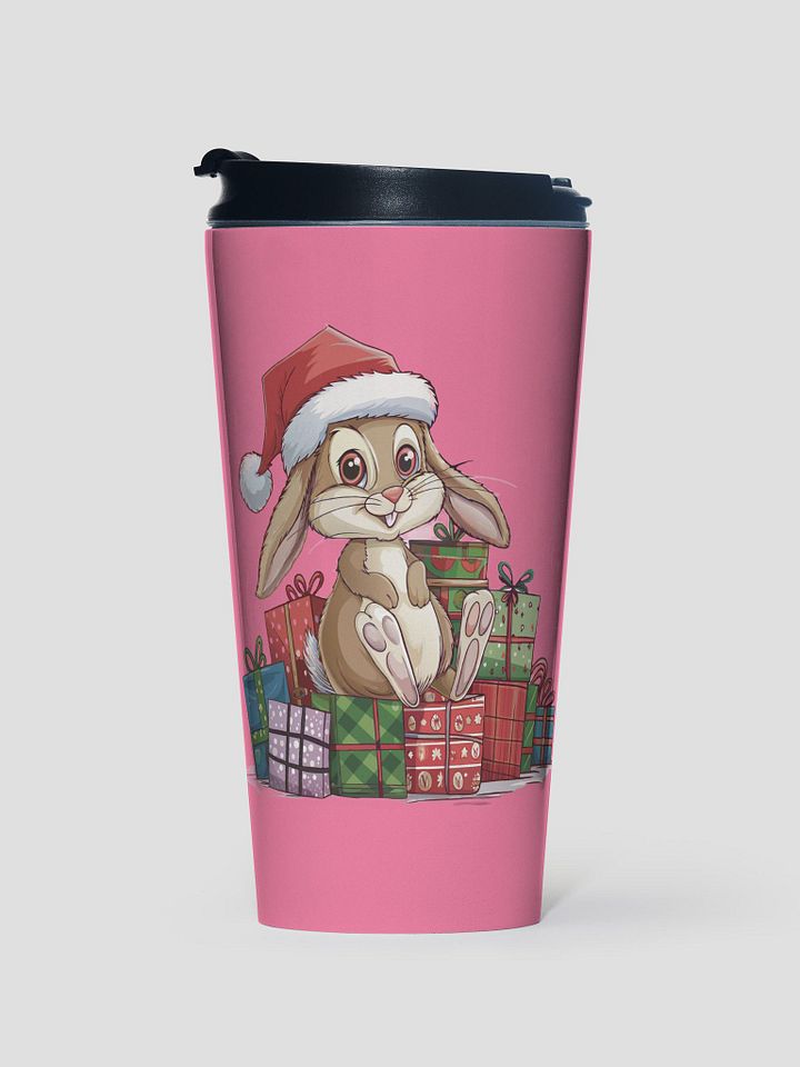 Santa Bunny Stainless Steel Travel Mug product image (1)