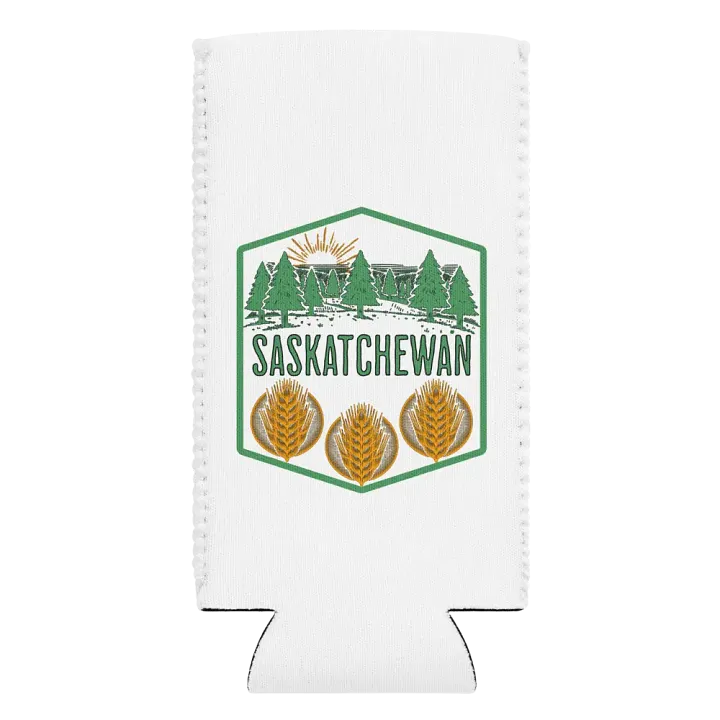 Saskatchewan Tree Wheat Forest Can Cooler product image (2)