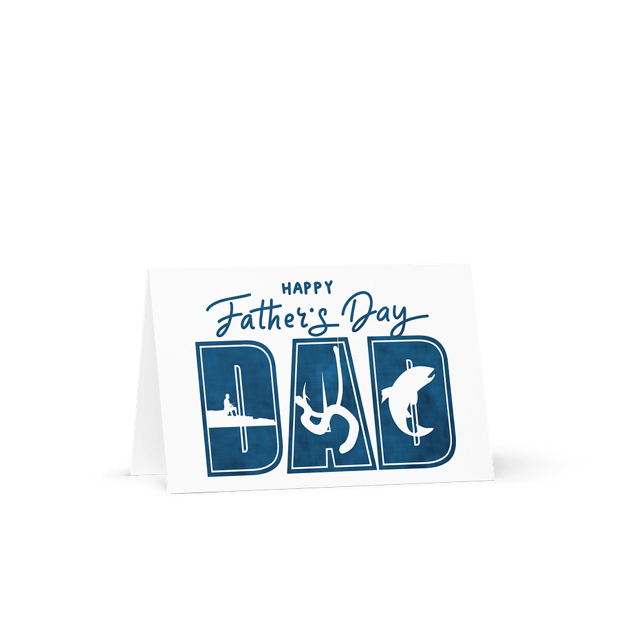 Fisherman Father's Day Card product image (1)