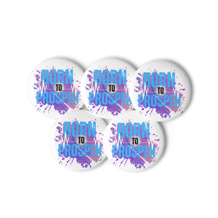Born to Prosper Vibes Pin Set product image (2)