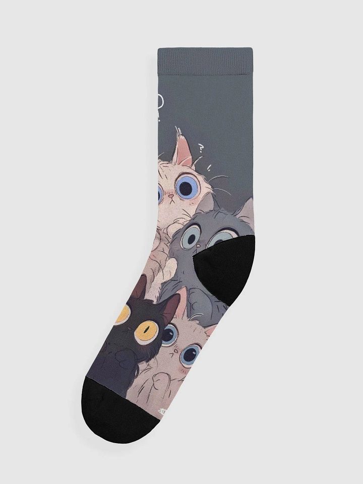 Curious Cats - Crew Socks product image (1)
