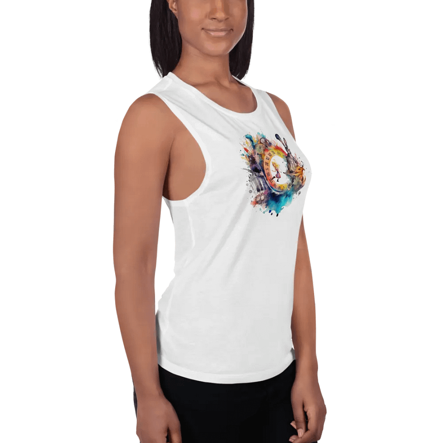 Whimsical Wonderland Flowy Tank product image (4)