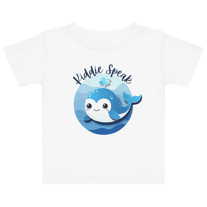 Cute Blue Whale Baby Jersey Tee product image (1)