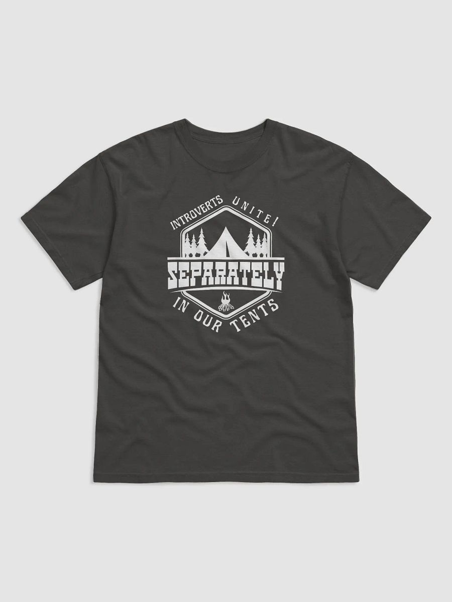 Funny sarcastic camping introvert dark T-shirt product image (14)