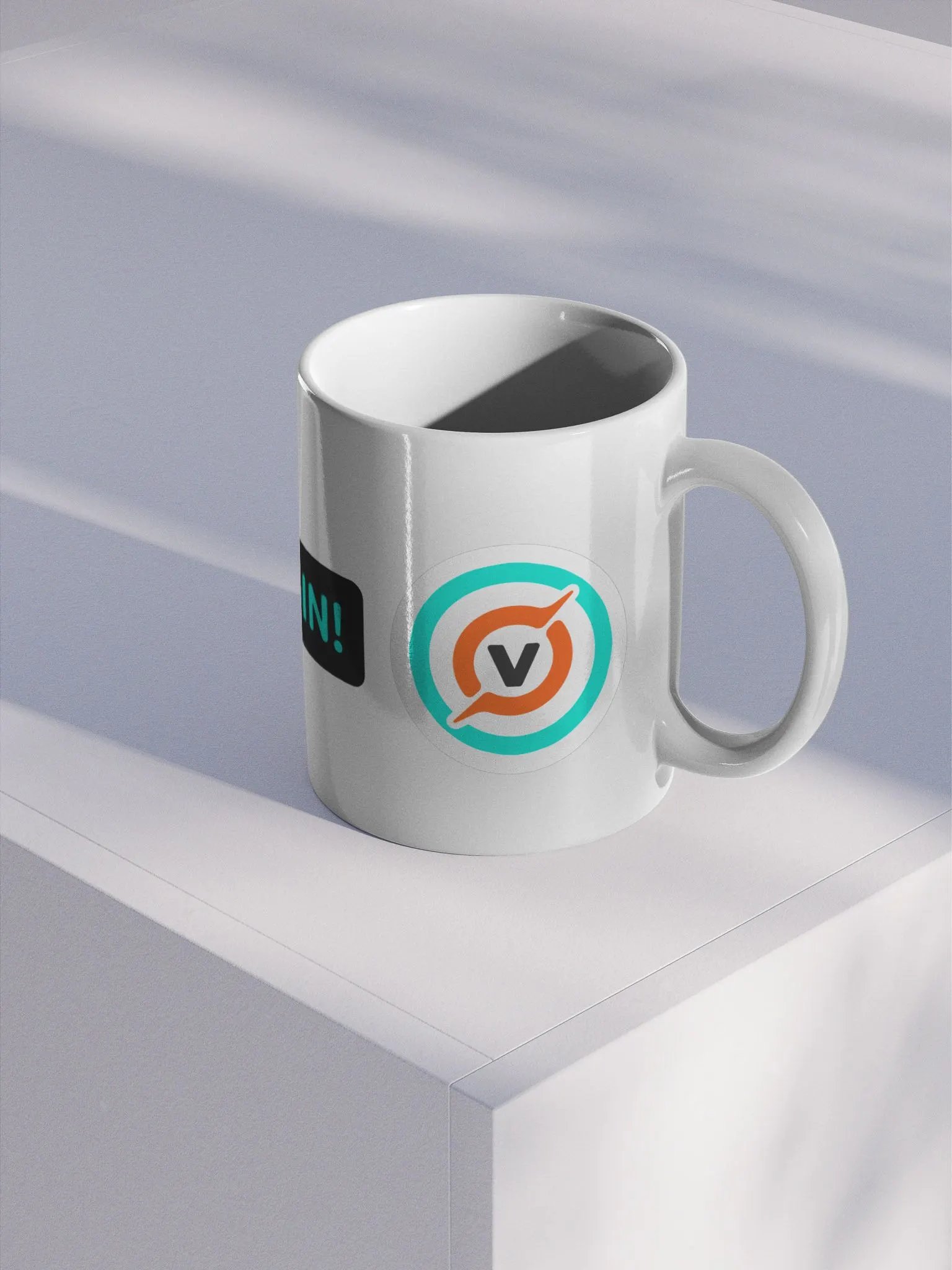 Muggy - Black Background Turquoise Text product image (2)