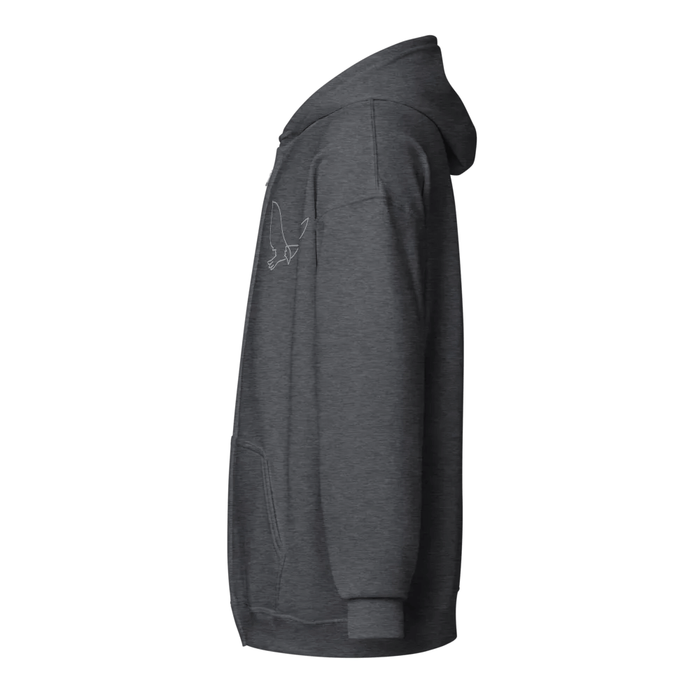 Gildan Unisex Heavy Blend Zip Hoodie product image (3)