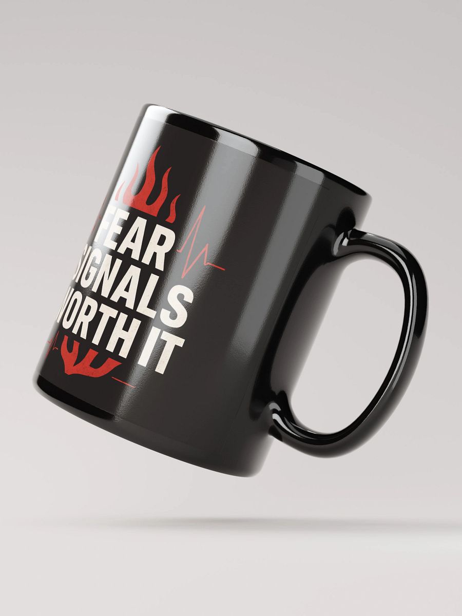Unlock Your Courage with Halle Berry’s Inspiring Quote: Fear Signals Worth It — Transform Your Life One Sip at a Time with Our Exclusive Motivational Mug product image (2)