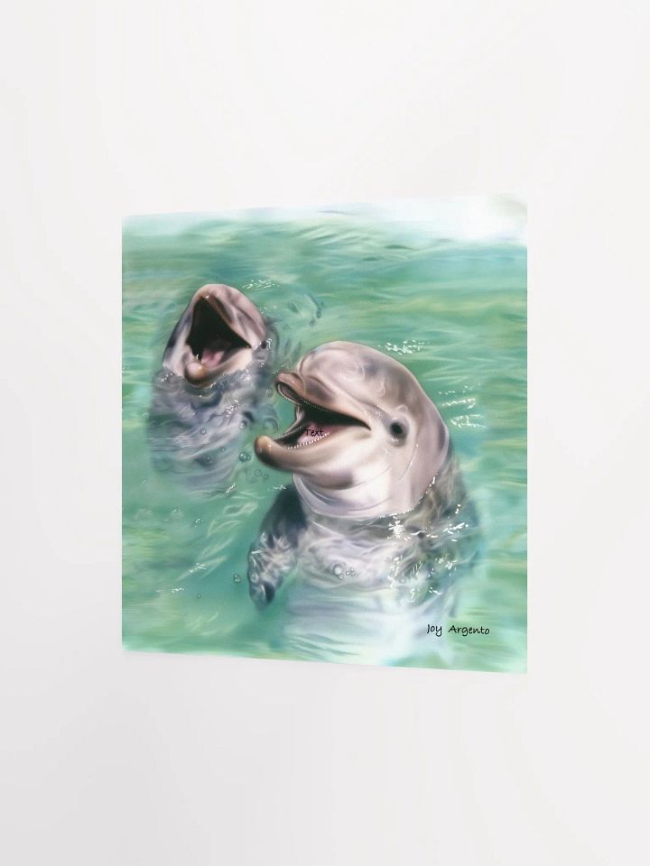 Dolphin Buddies Print product image (2)