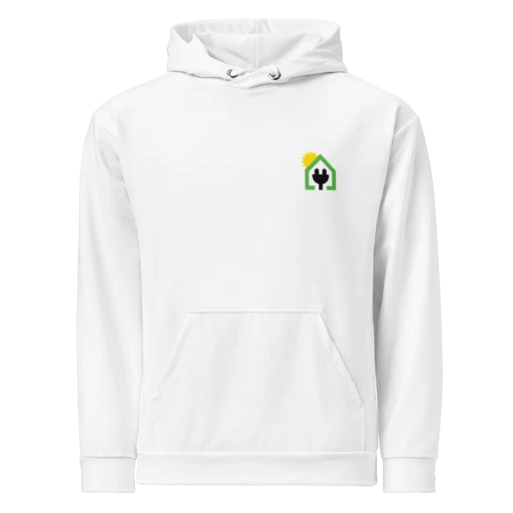 Plug It In Solar High-Quality Recycled Unisex Hoodie product image (1)
