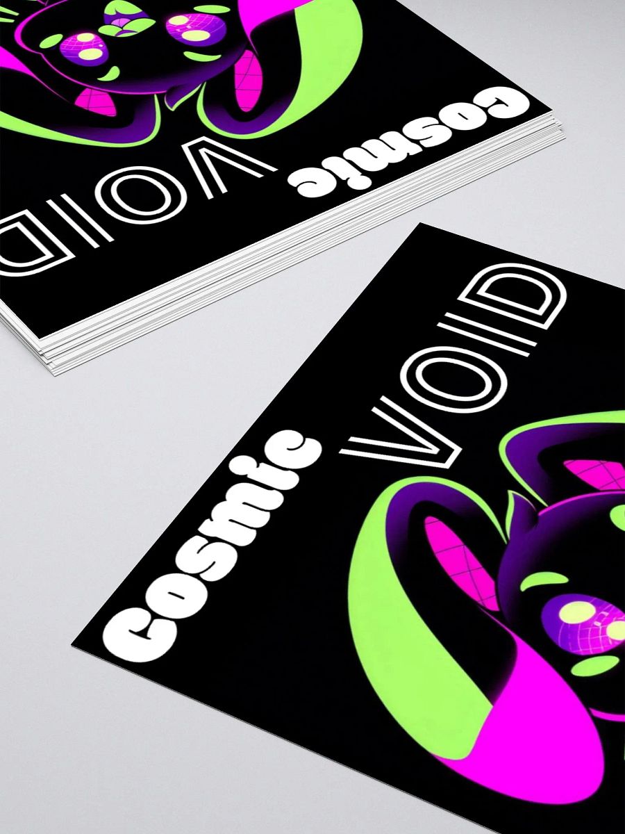 Cosmic VOID Bunny Sticker product image (4)