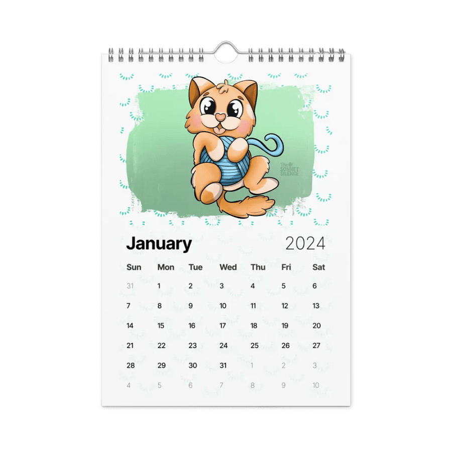 The Sonnet Silence 2024 Calendar product image (8)