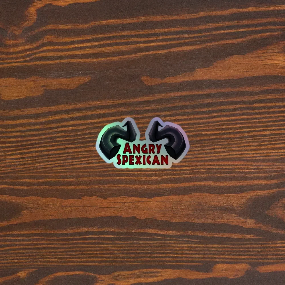 Holographic Demon Sticker product image (5)