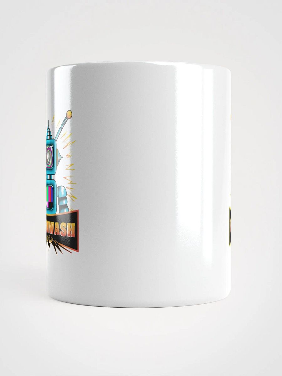 Hypnotic Robots White Mug product image (13)