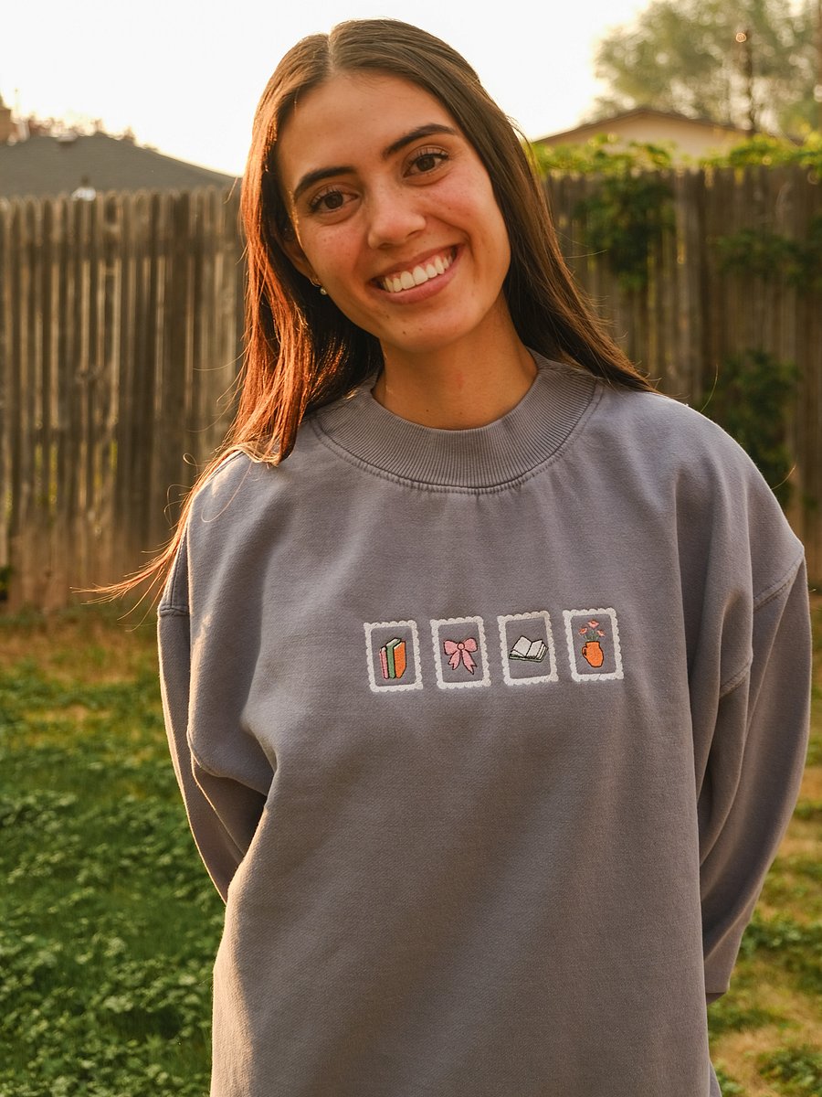 Bookish Postage Sweatshirt product image (3)