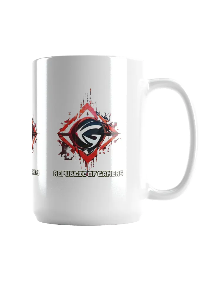 Dynamic Gaming Logo Mug, Glossy White Coffee Cup, Perfect Gift for Gamers product image (1)