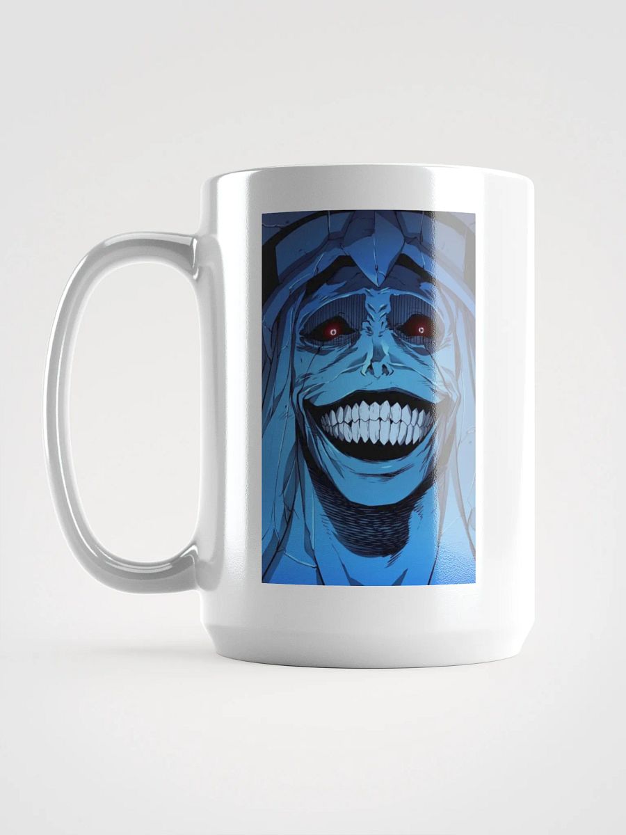 Solo Leveling: Statue of God Design White Glossy Mug product image (6)