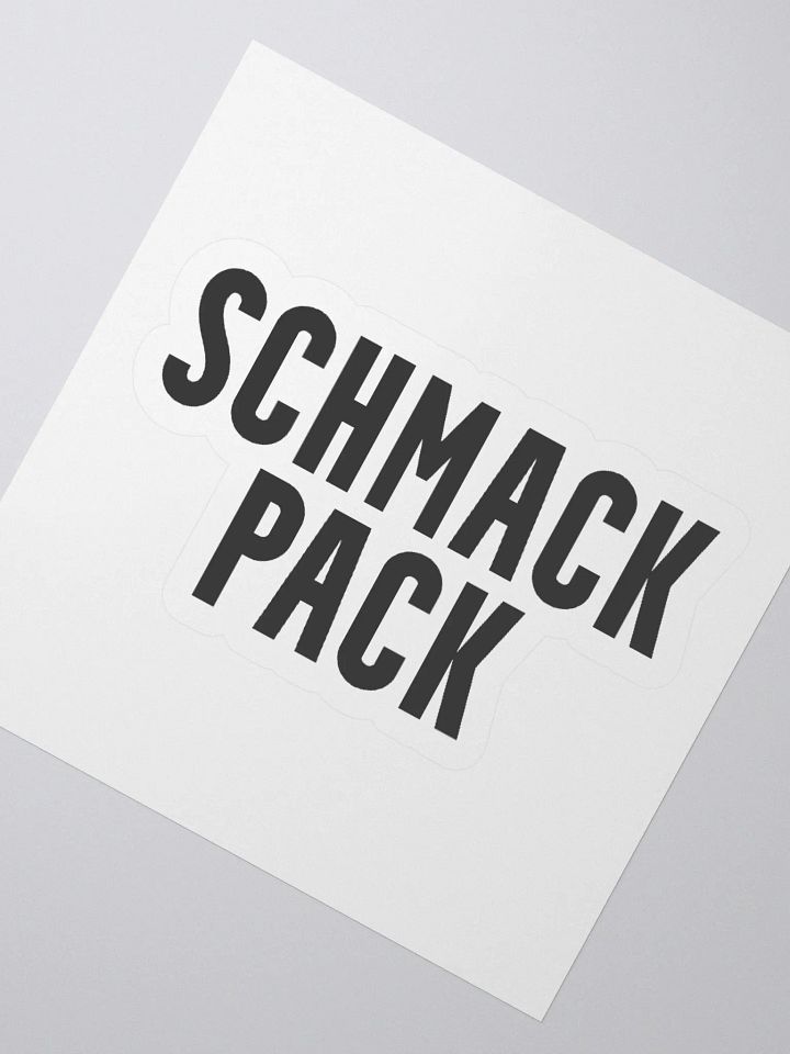 SCHMACK PACK Sticker product image (6)