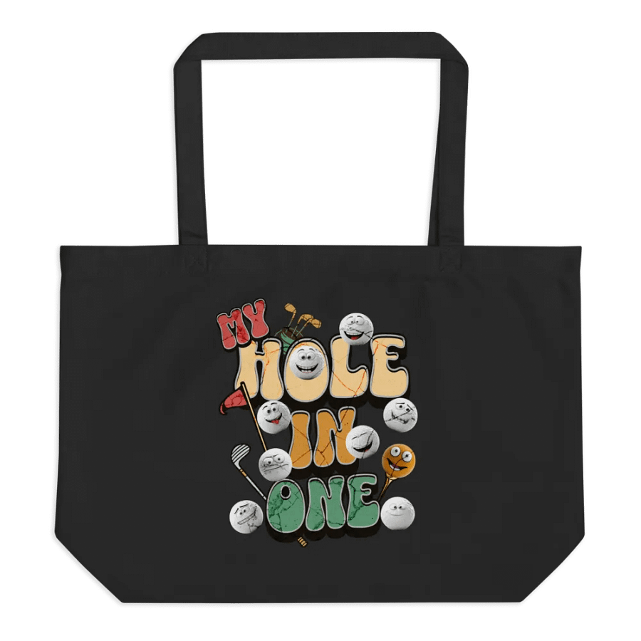 My Hole In One Smiling Golf Balls Eco Tote product image (1)