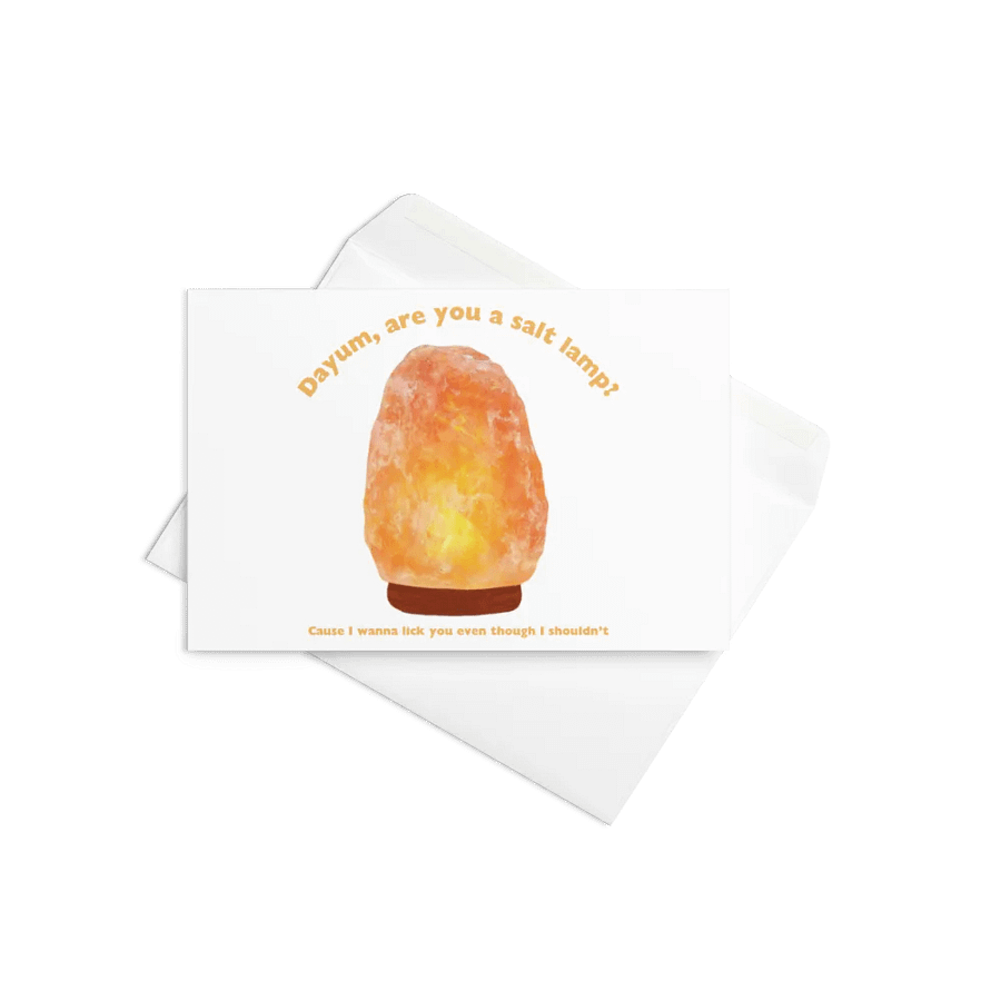 Post card - Are you a salt lamp? product image (9)