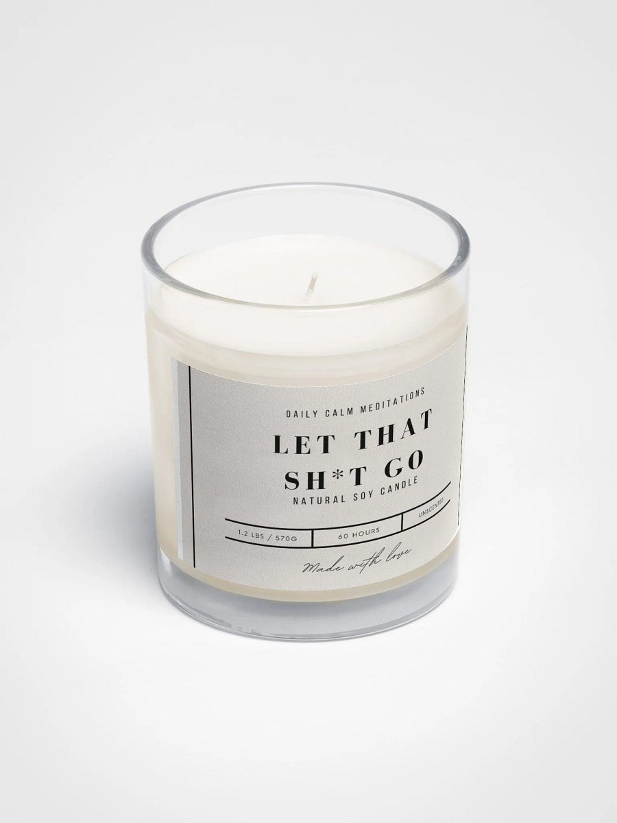 Let That Sh*t Go: Natural Soy Candle product image (2)