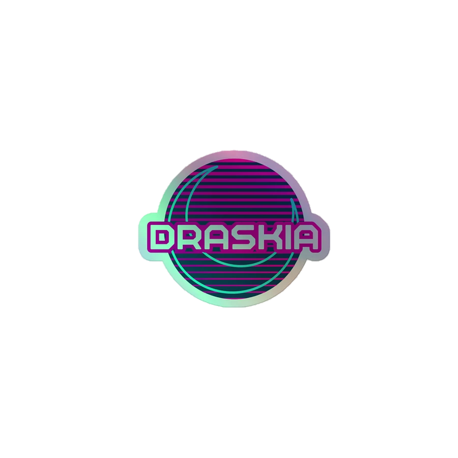 Draskia Logo Holo Sticker product image (1)