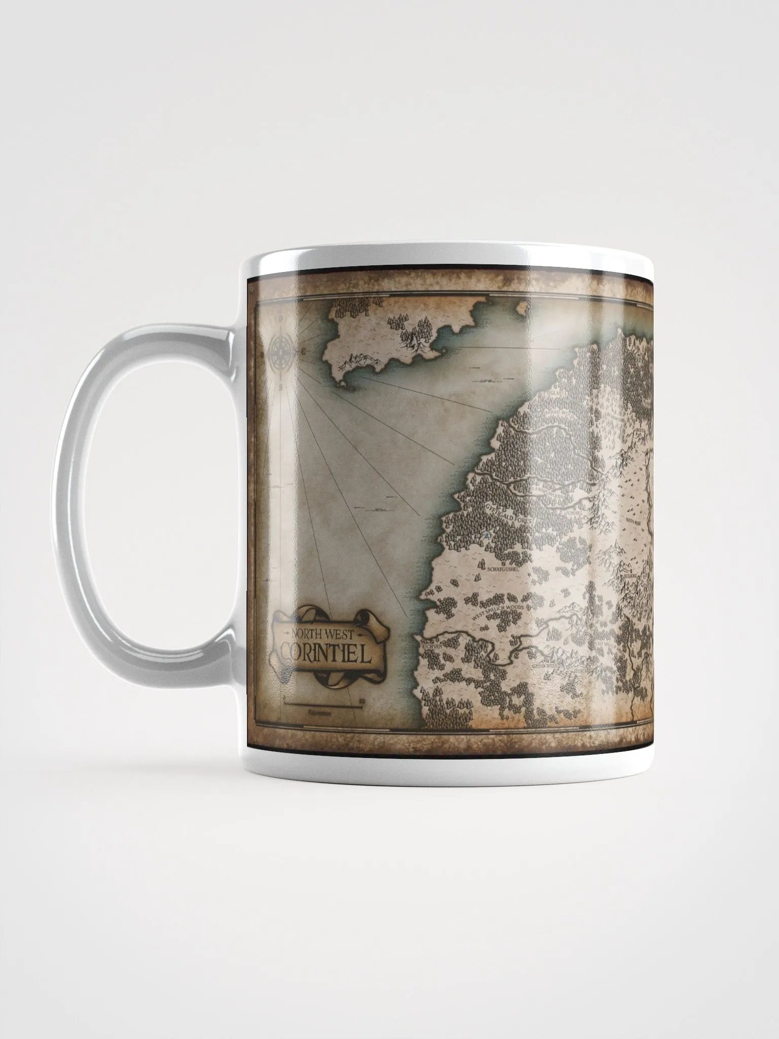 Map Mug (North West Corintiel) product image (6)